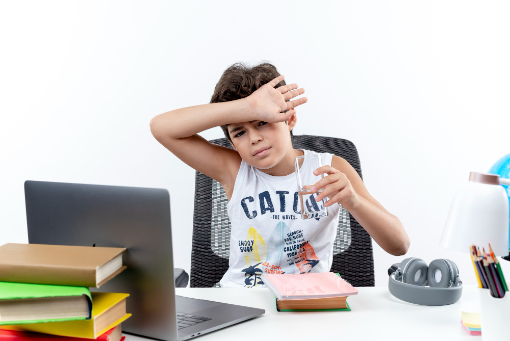 Stress due to Study burden in children