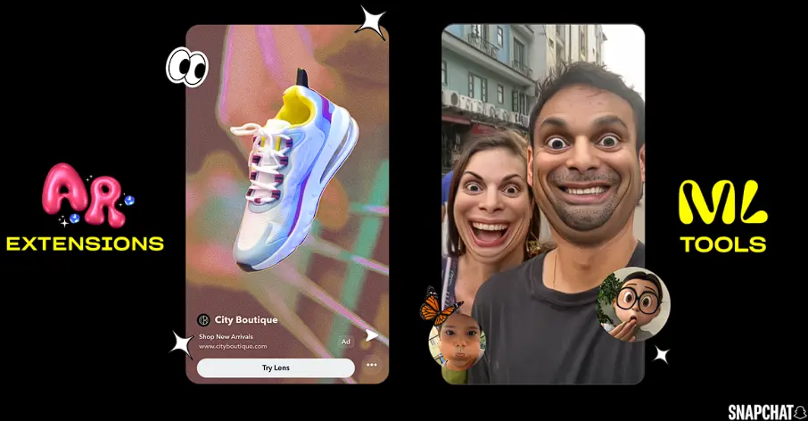 New AR by Snapchat